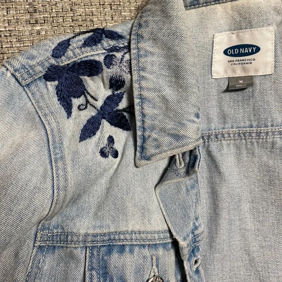 Floral Jean Jacket - Picture 8 of 8